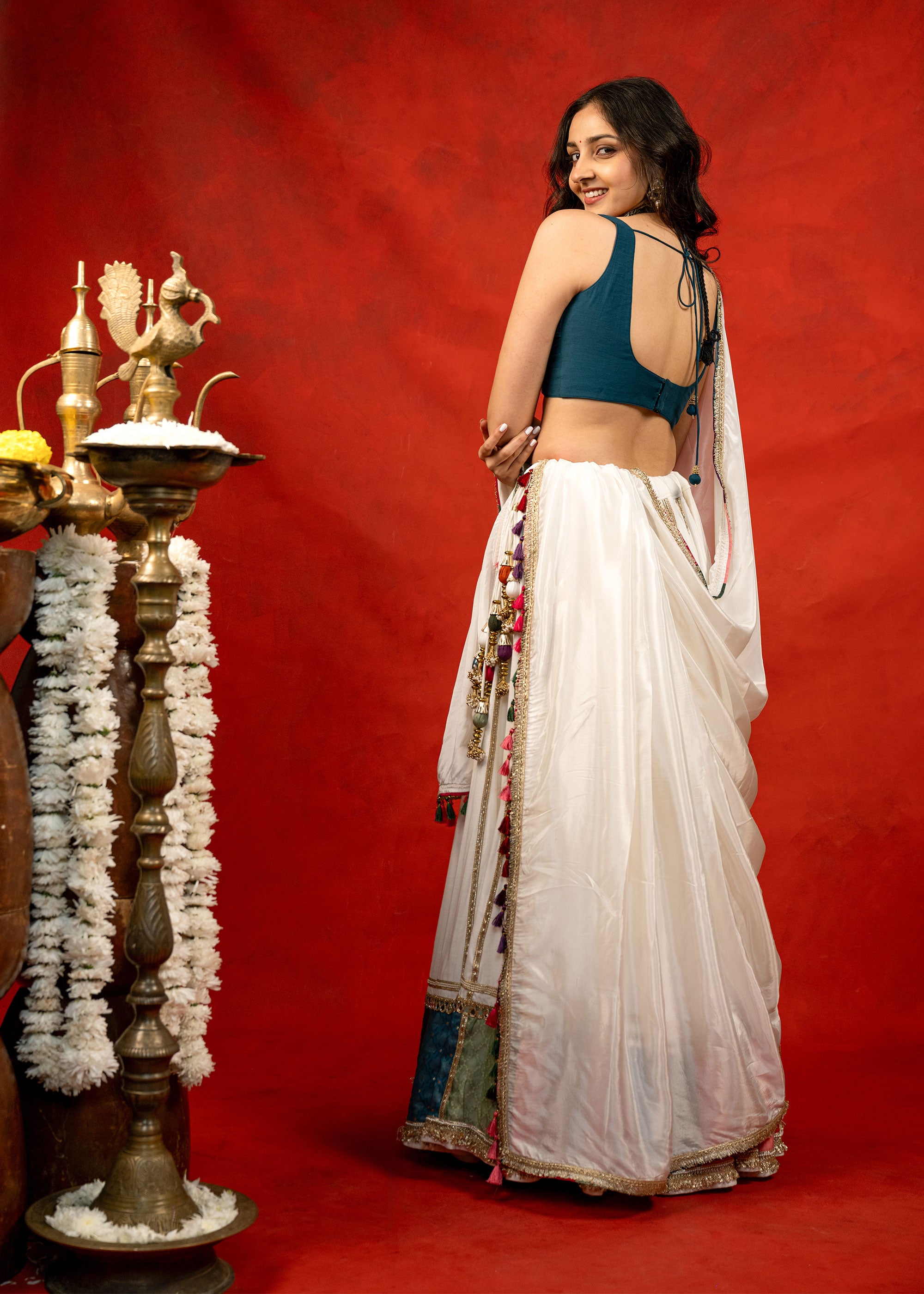 Satrangini Patch Chaniya Choli set