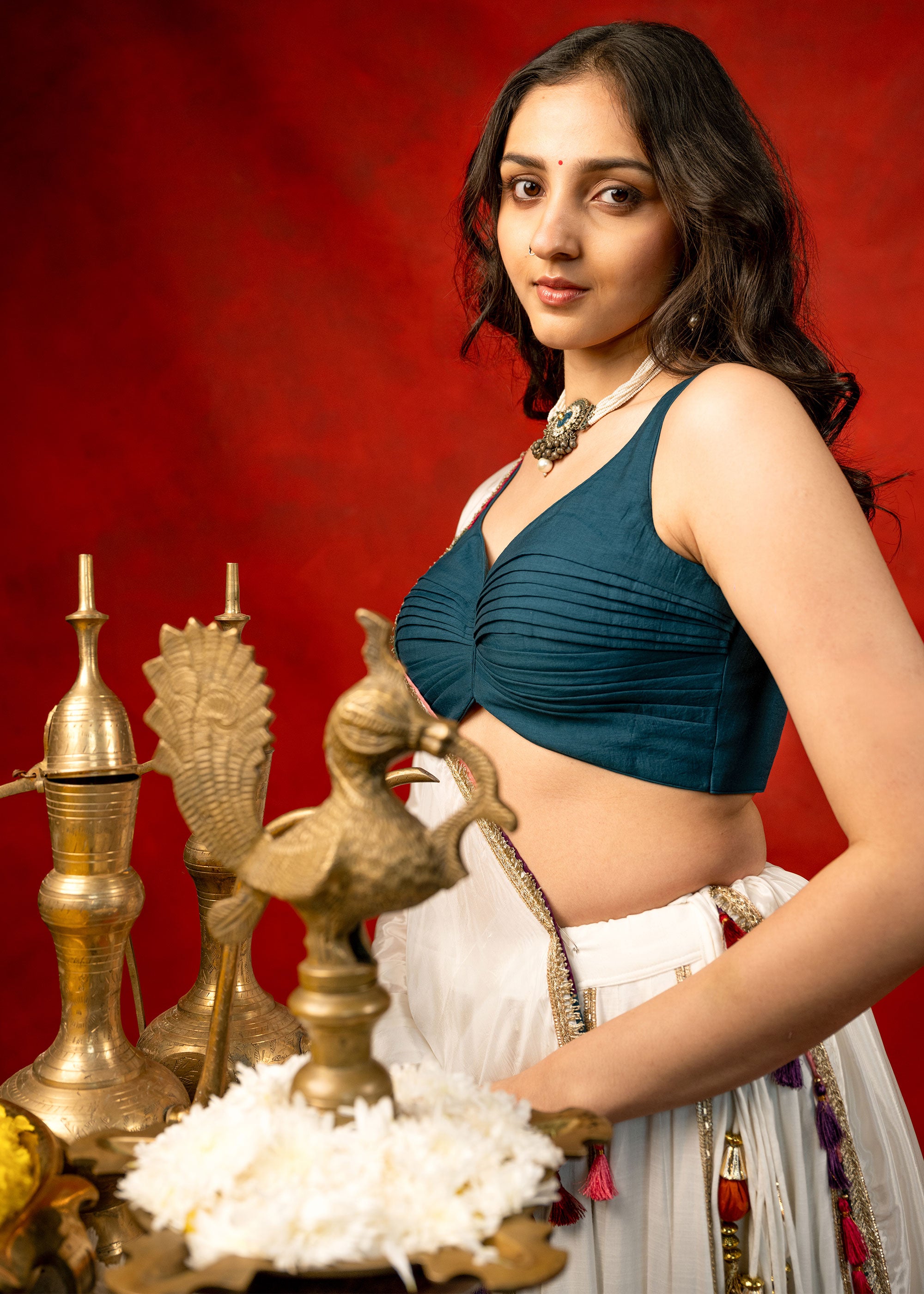 Satrangini Patch Chaniya Choli set
