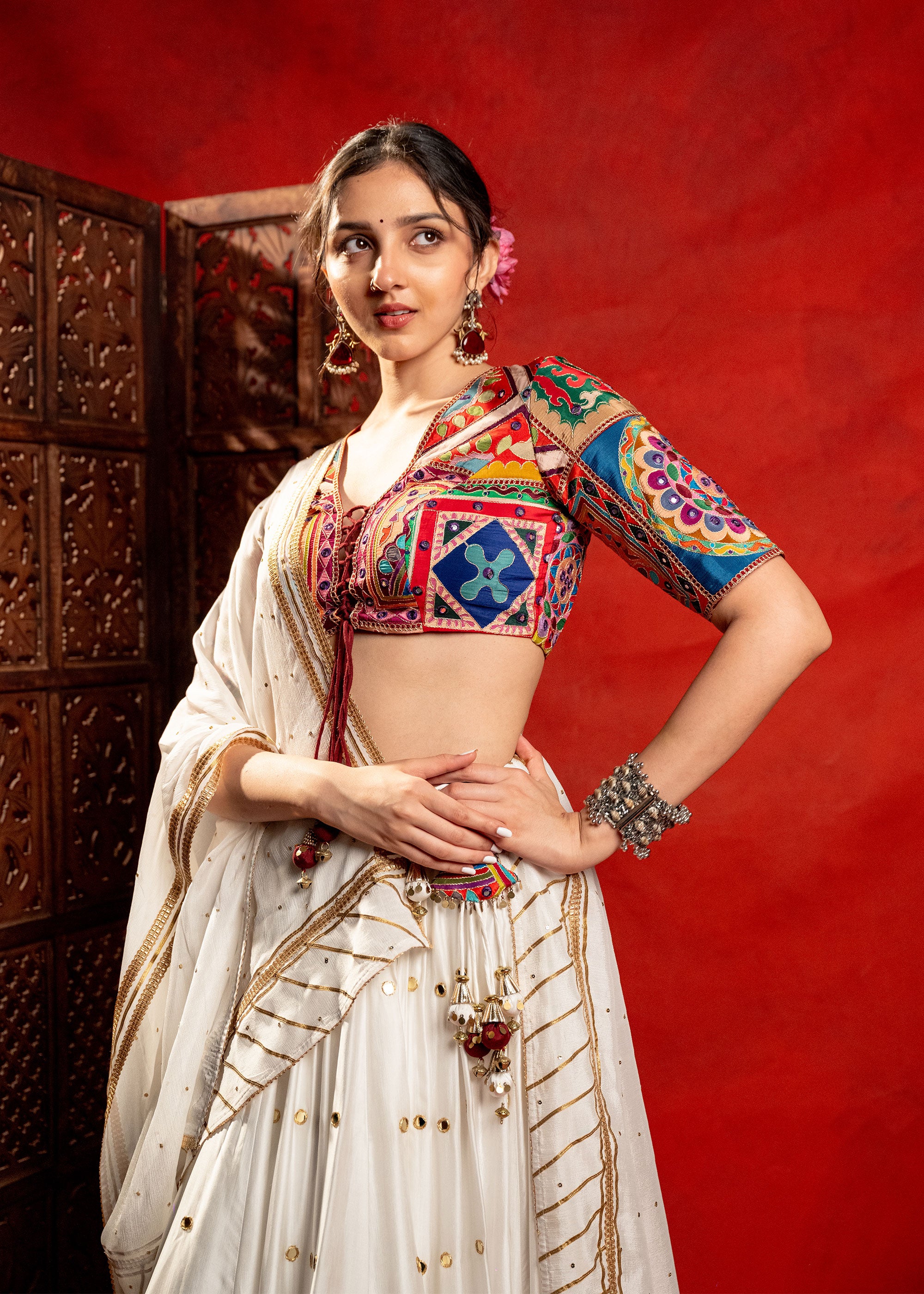 Kanak Kach Work Chaniya Choli set