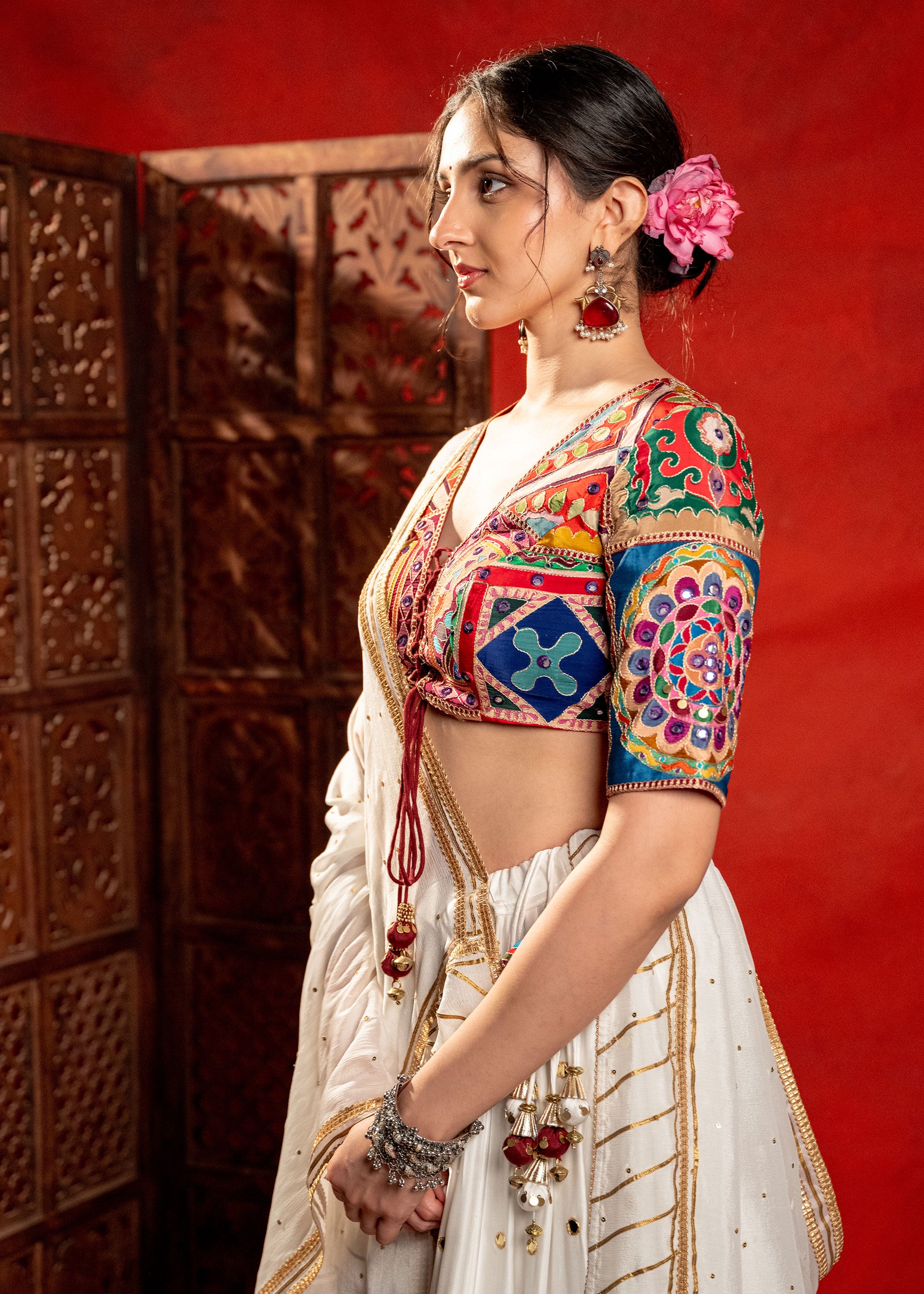 Kanak Kach Work Chaniya Choli set