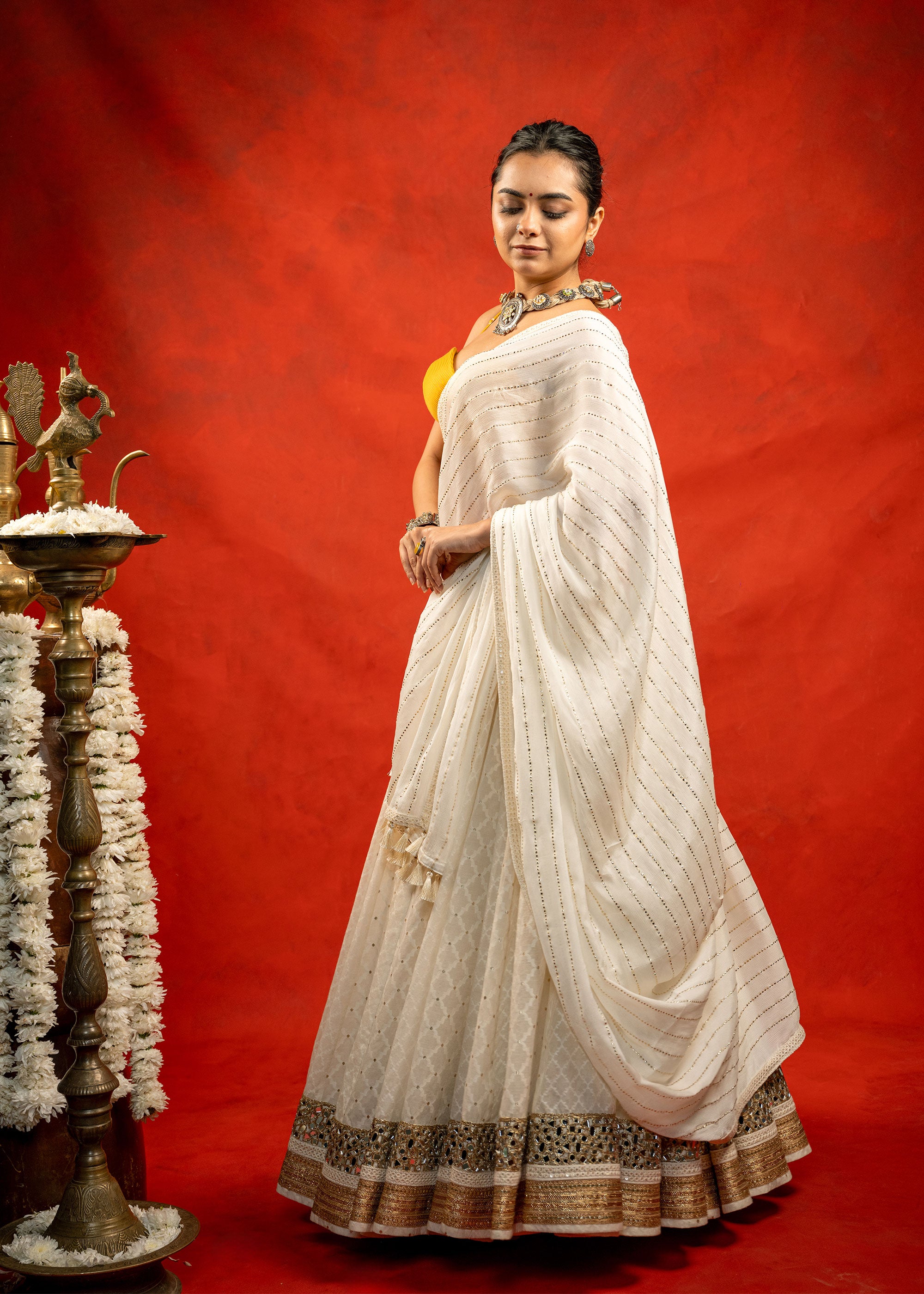 Shisha Rang Chaniya Choli set