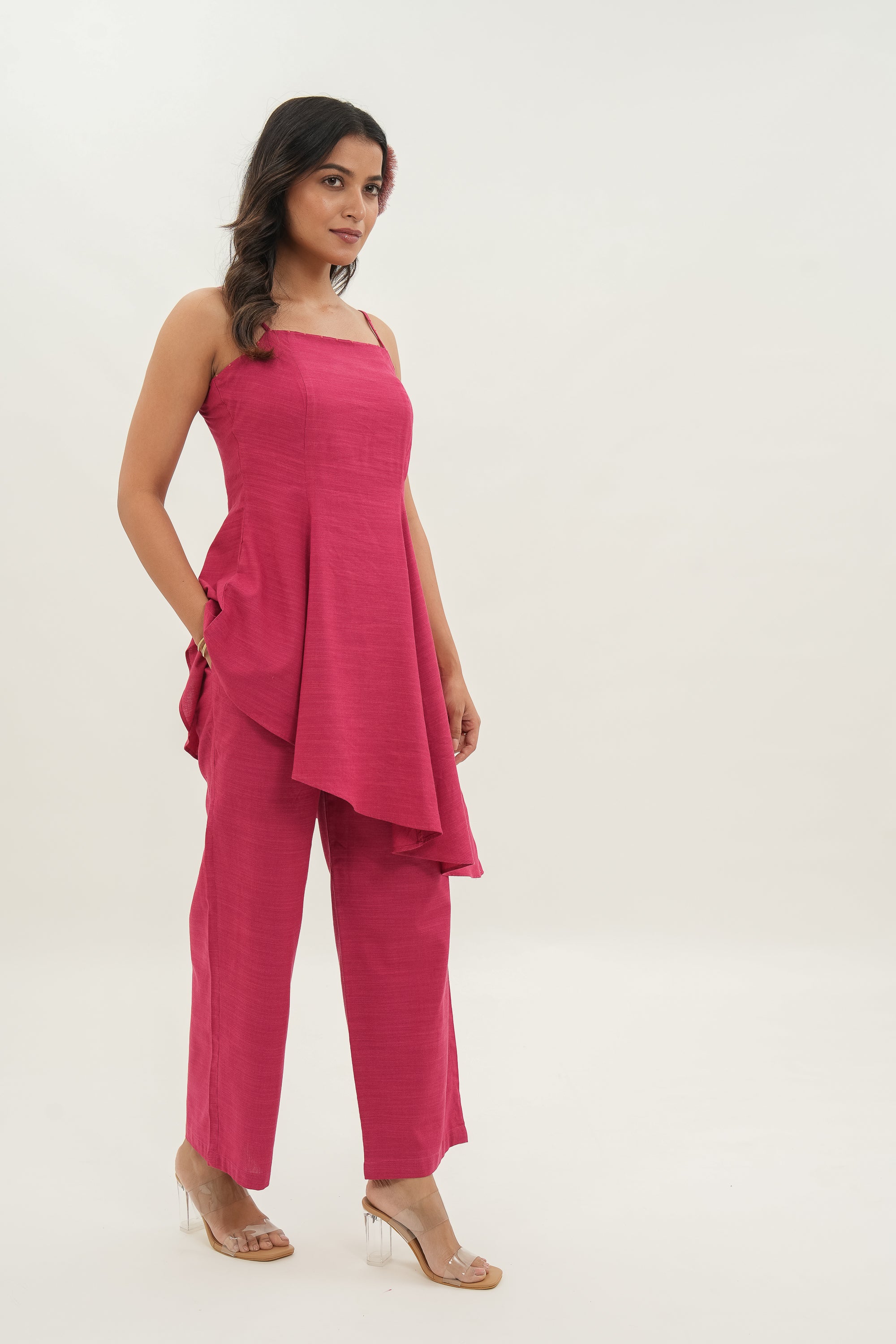 Kamal Talai Asymmetrical Co-Ord Set