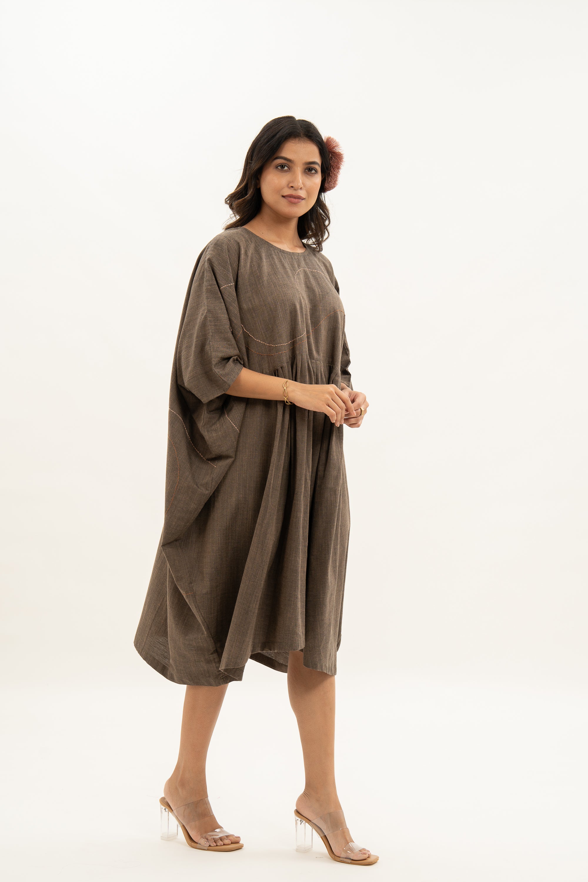 Kamal Talai Oversized Kaftan-Style Ethnic Dress
