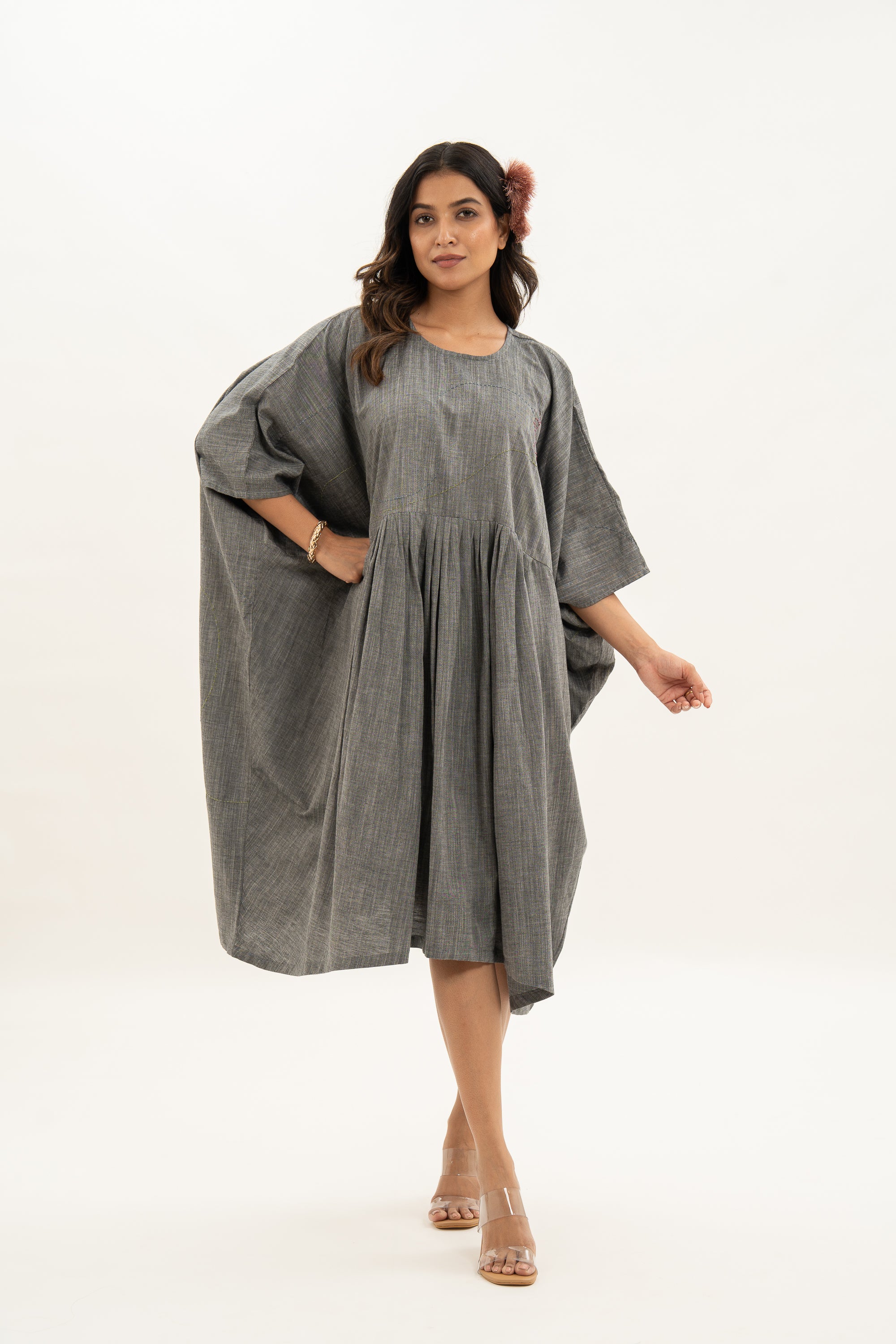 Kamal Talai Oversized Kaftan-Style Ethnic Dress