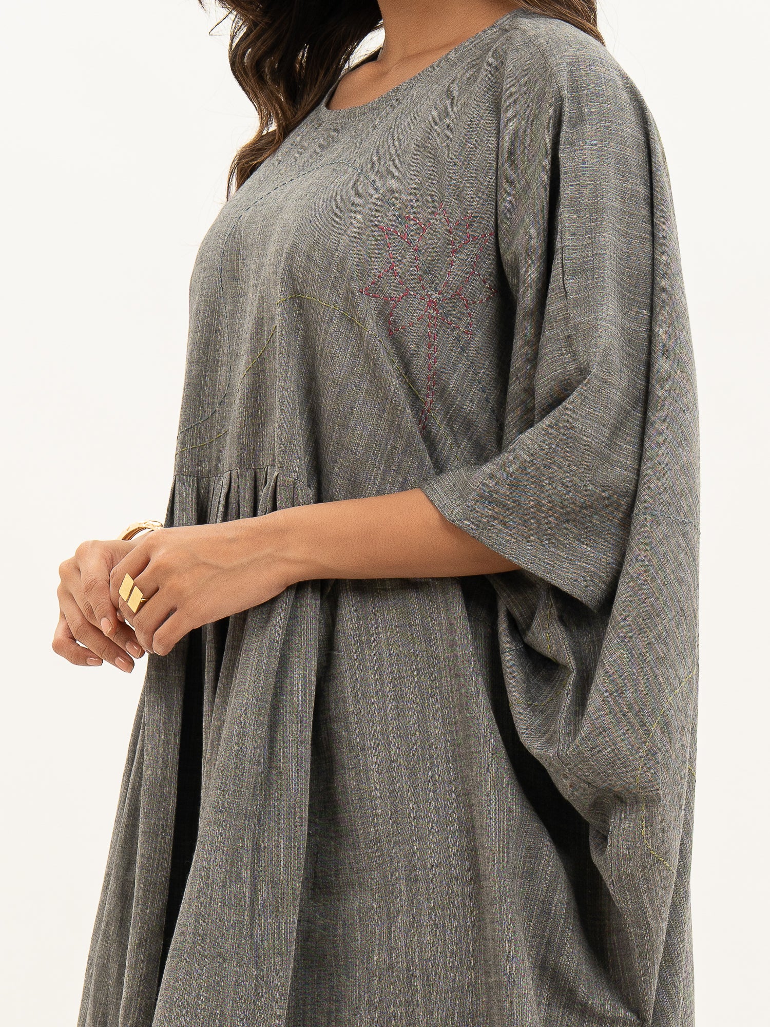 Kamal Talai Oversized Kaftan-Style Ethnic Dress