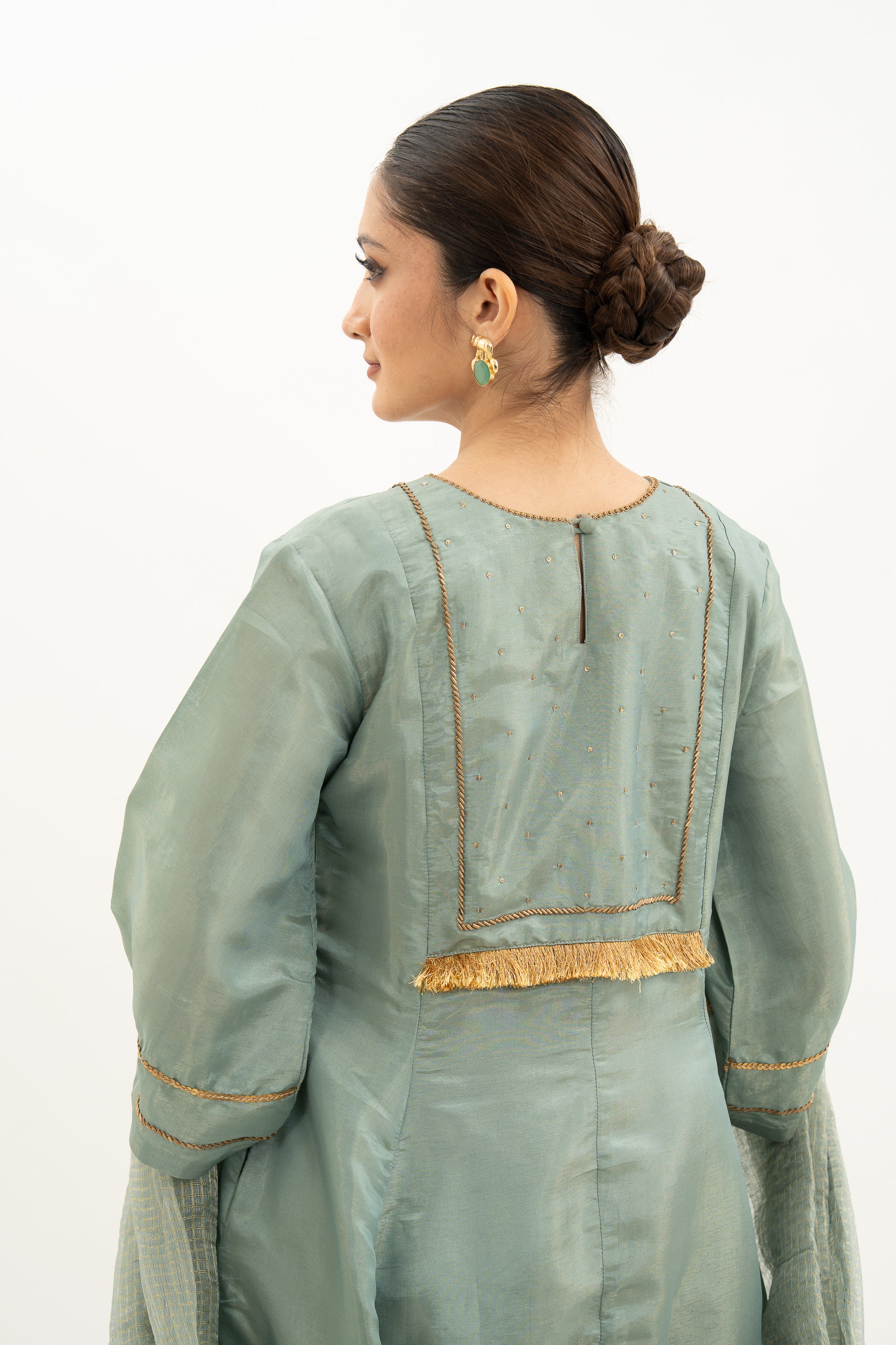 Miorah Zari Tissue Suit Set