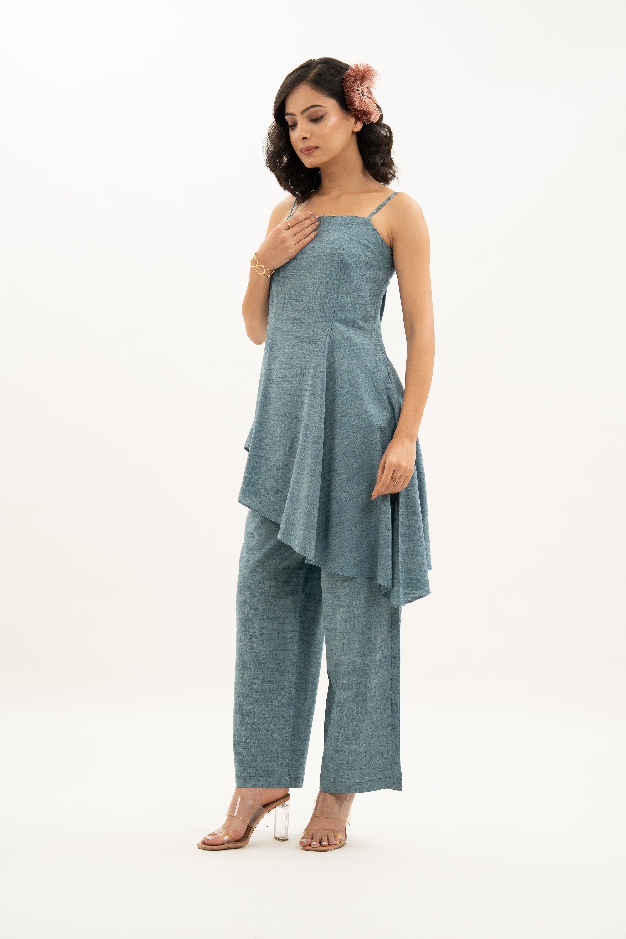 Kamal Talai Asymmetrical Co-Ord Set