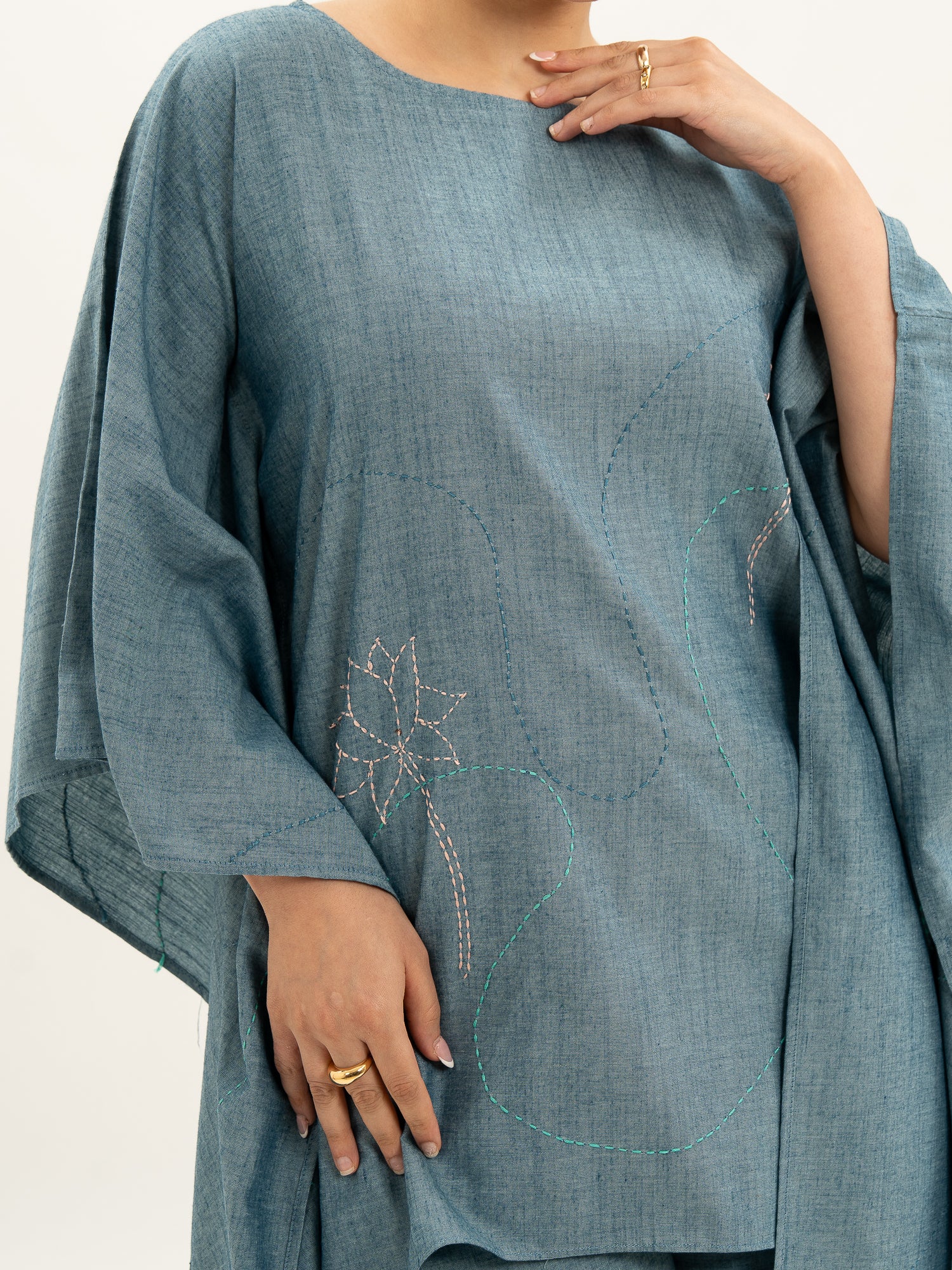 Kamal Talai Kaftan Co-Ord Set