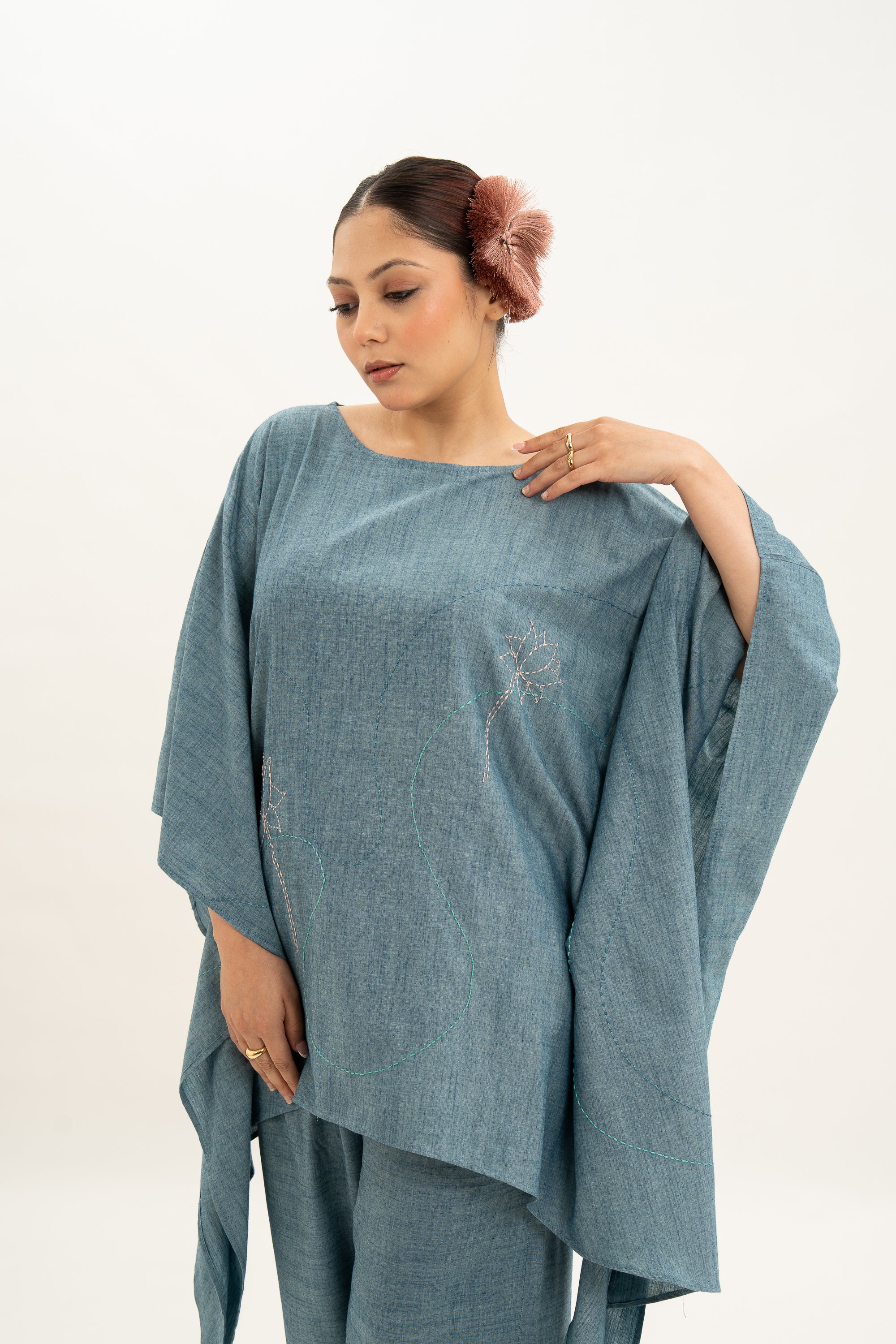 Kamal Talai Kaftan Co-Ord Set