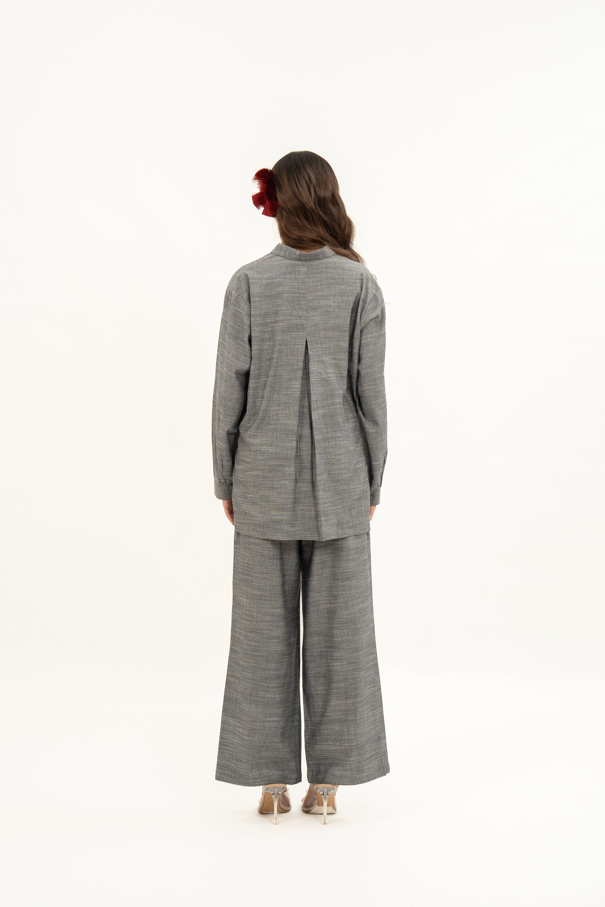 Kamal Talai  A-Line Shirt & Relax Fit Pant Co-Ord Set