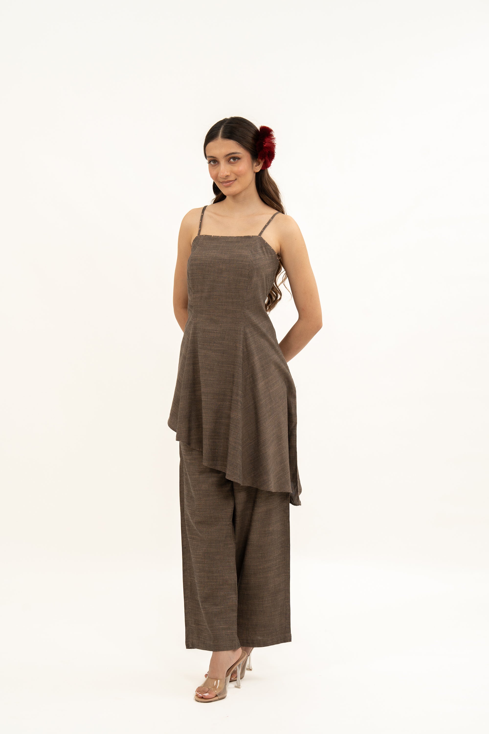 Kamal Talai Asymmetrical Co-Ord Set