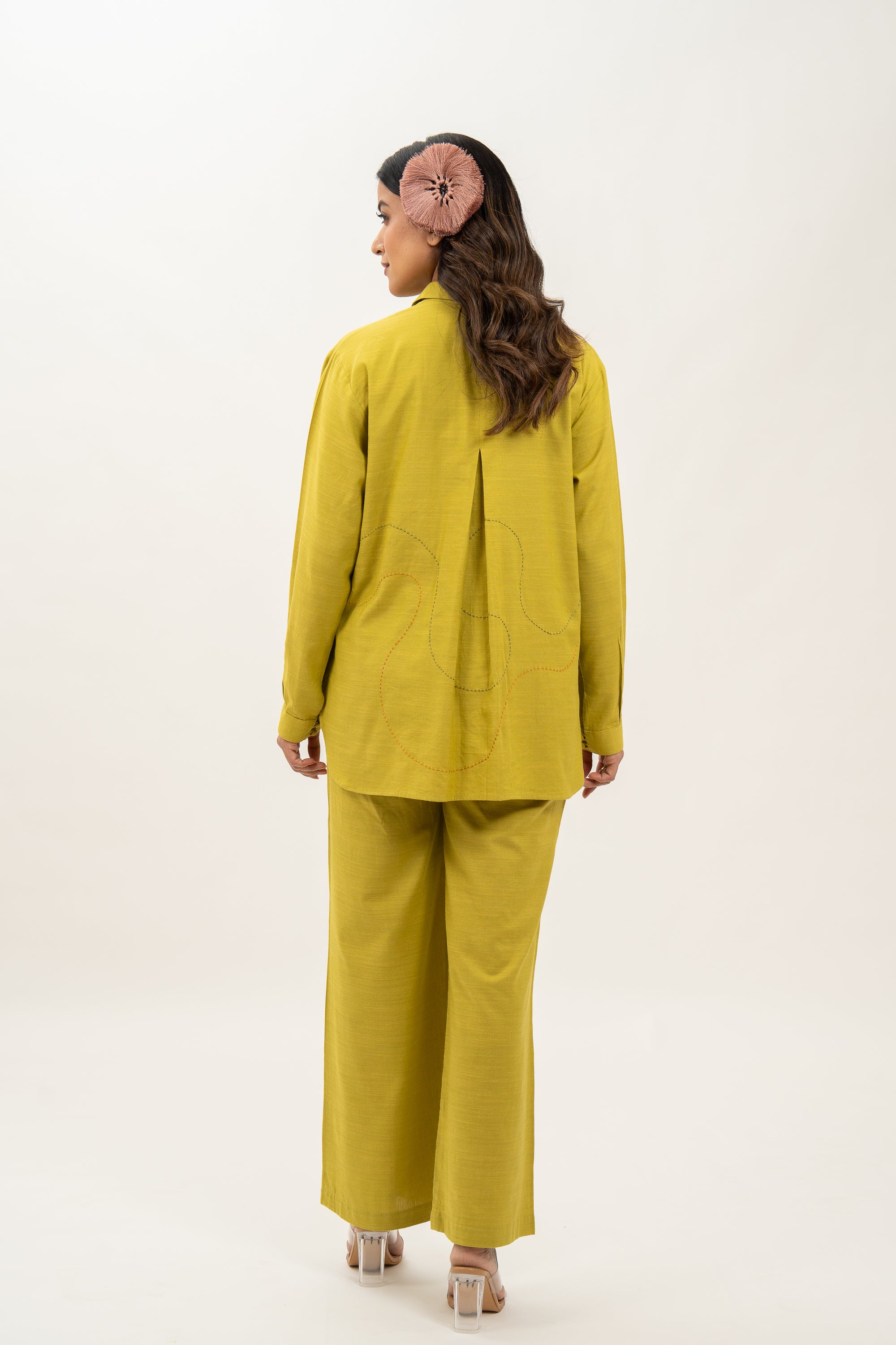 Kamal Talai A-Line Shirt & Relax Fit Pant Co-Ord Set