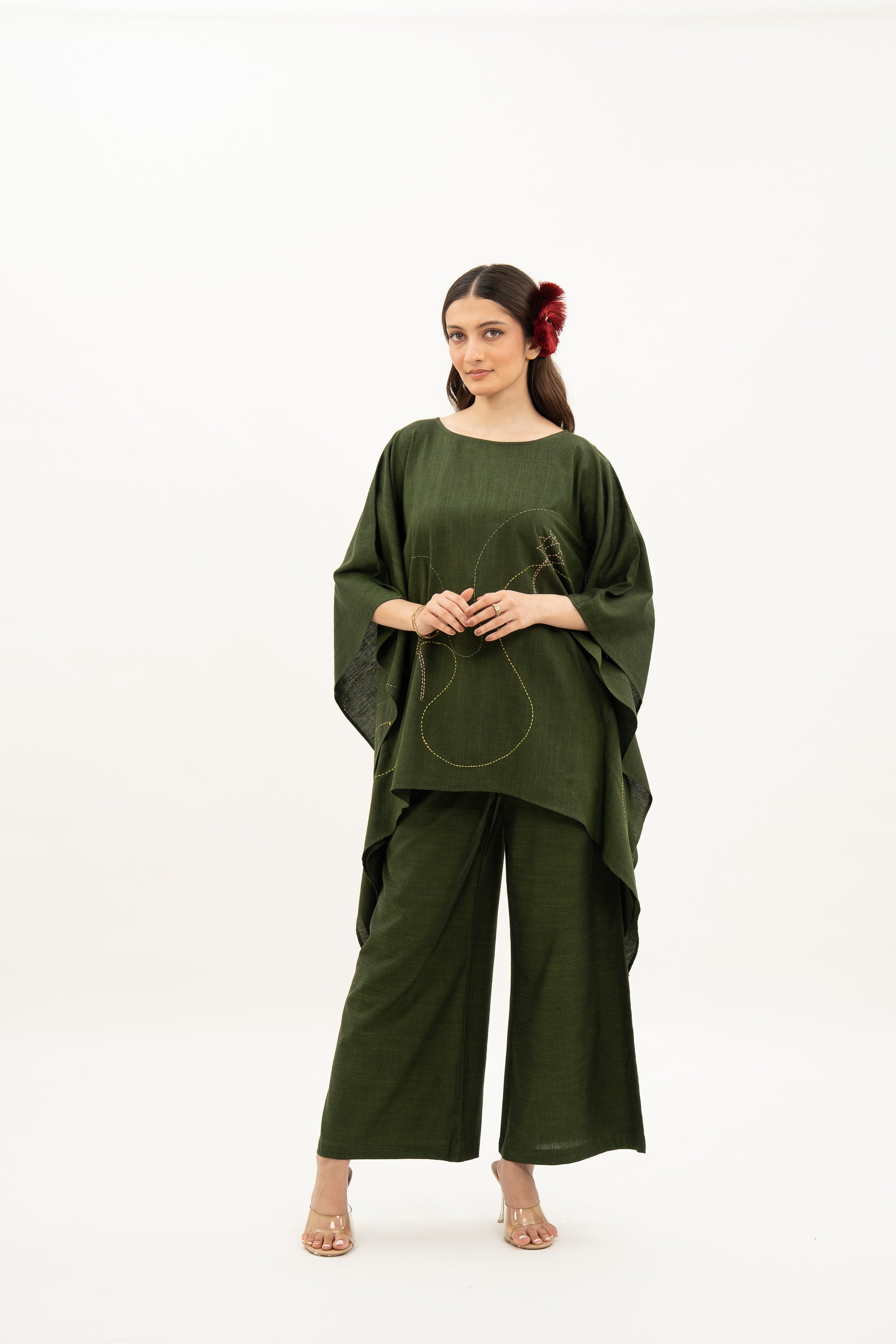 Kamal Talai Kaftan Co-Ord Set
