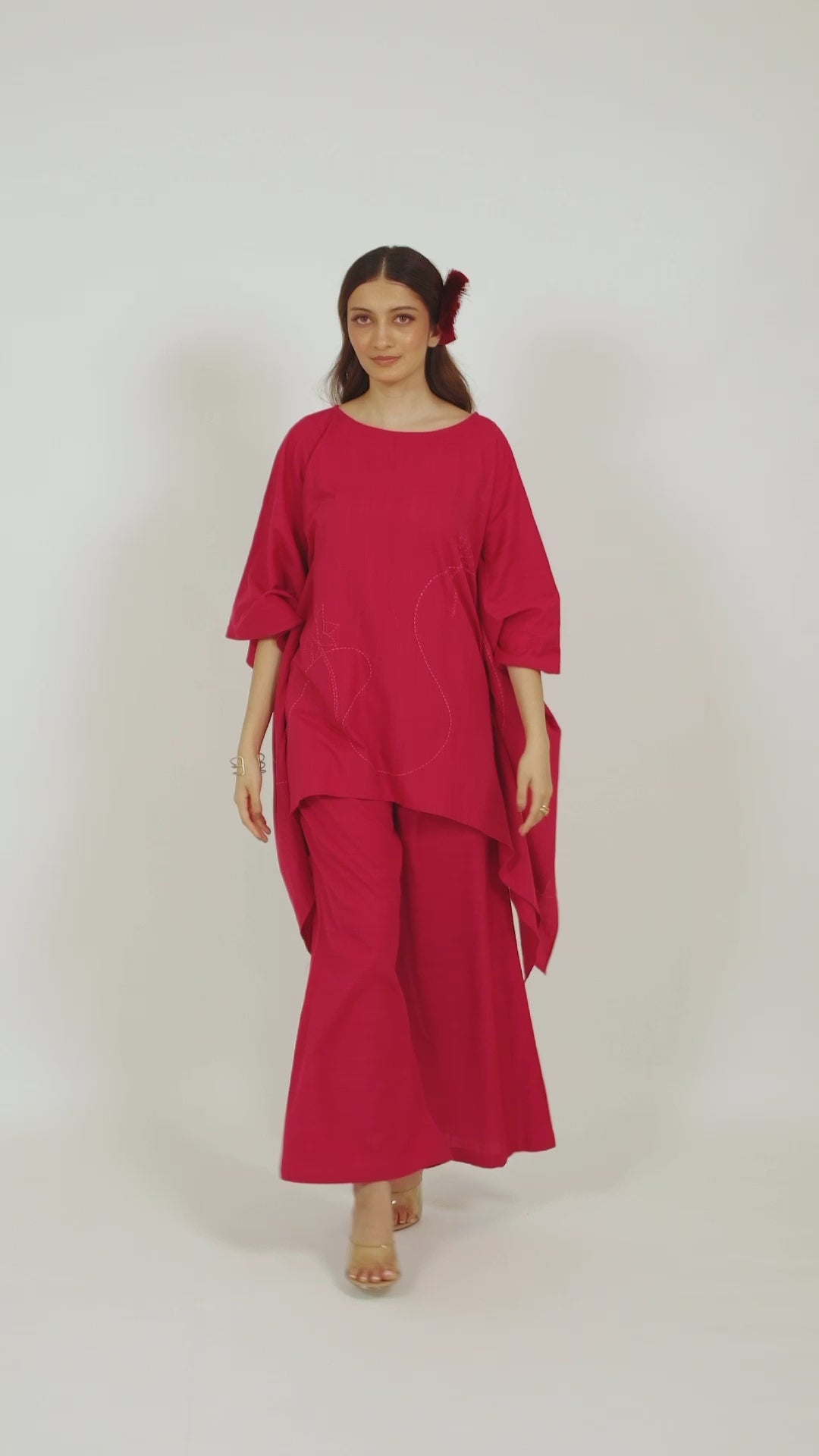Kamal Talai Kaftan Co-Ord Set